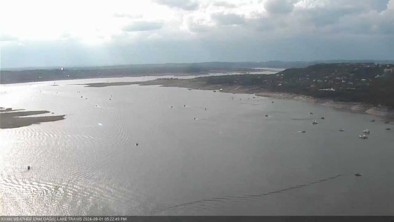 Lake Travis webcam, September 1, 2024 5:25 PM CT