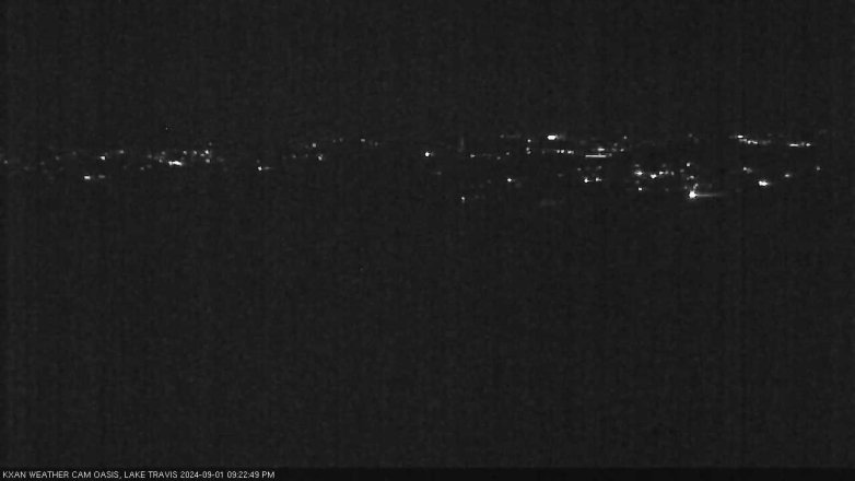 Lake Travis webcam, September 1, 2024 9:25 PM CT
