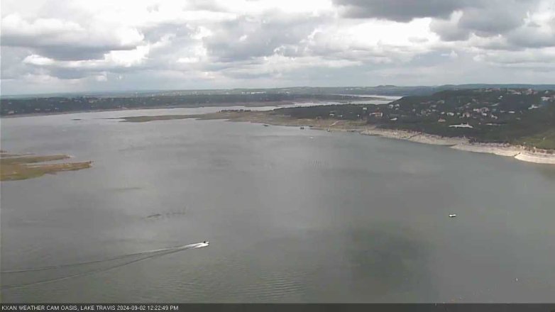 Lake Travis webcam, September 2, 2024 12:25 PM CT