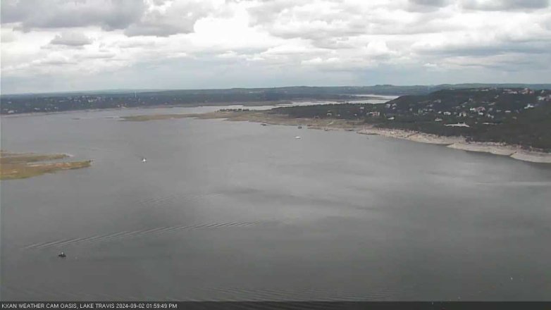 Lake Travis webcam, September 2, 2024 2:00 PM CT