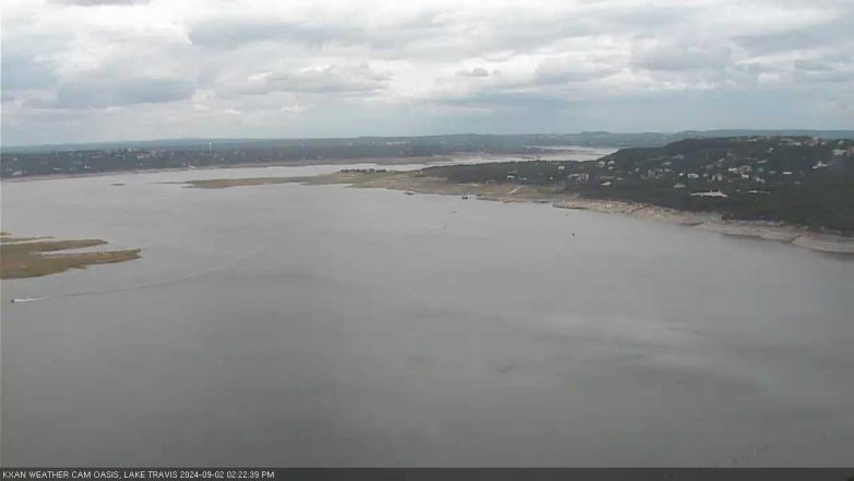 Lake Travis webcam, September 2, 2024 2:25 PM CT