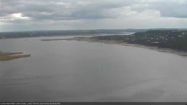 Lake Travis webcam, September 2, 2024 4:45 PM CT