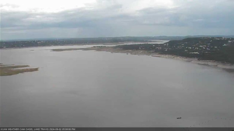 Lake Travis webcam, September 2, 2024 5:00 PM CT