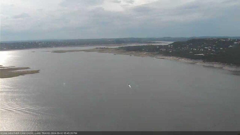 Lake Travis webcam, September 2, 2024 5:45 PM CT