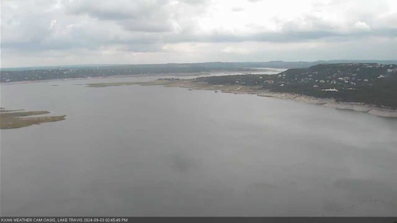 Lake Travis webcam, September 3, 2024 2:45 PM CT