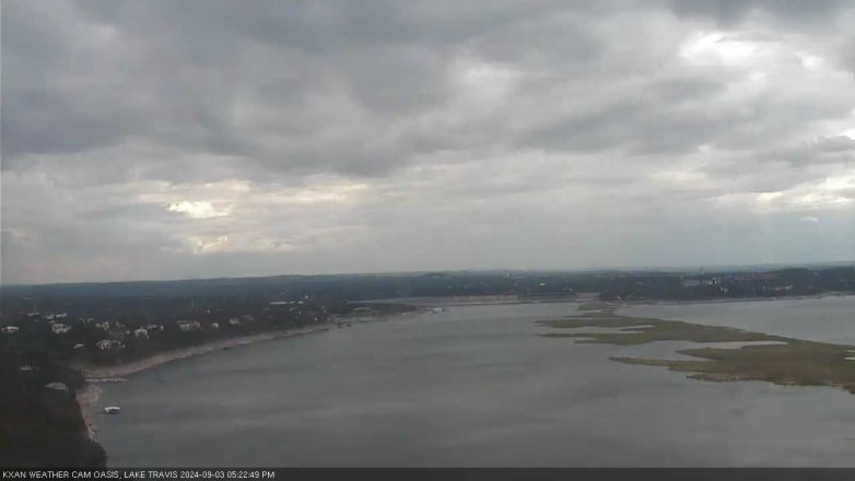 Lake Travis webcam, September 3, 2024 5:25 PM CT