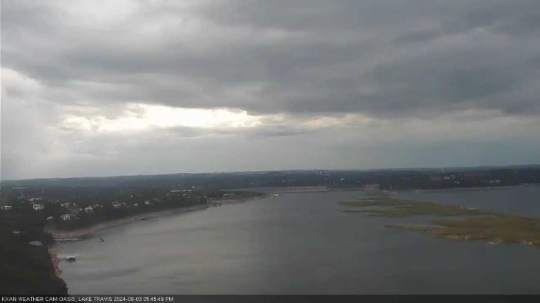 Lake Travis webcam, September 3, 2024 5:45 PM CT