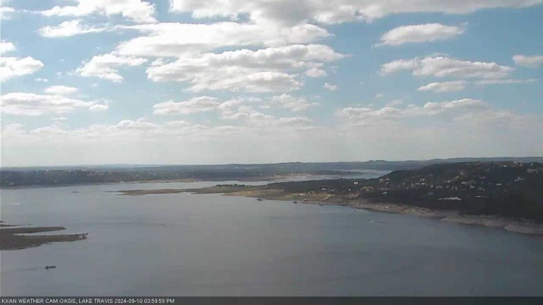 Lake Travis webcam, September 10, 2024 4:00 PM CT