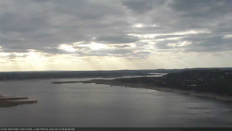 Lake Travis webcam, September 10, 2024 5:45 PM CT