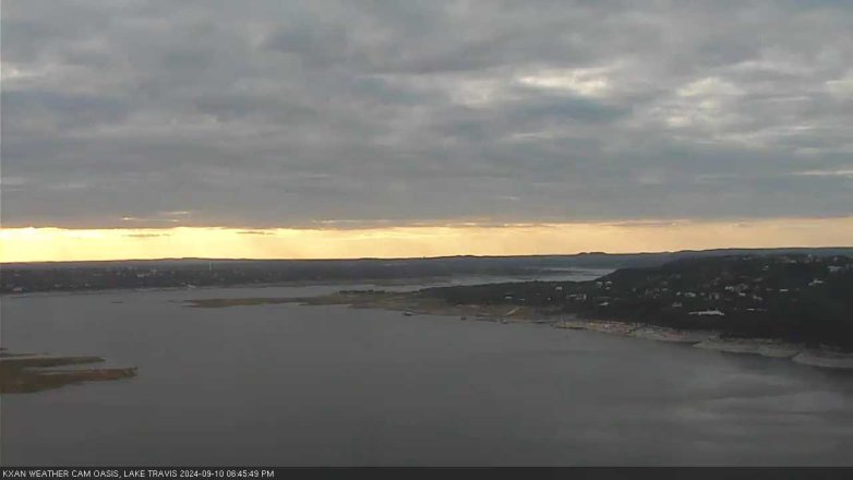 Lake Travis webcam, September 10, 2024 6:45 PM CT