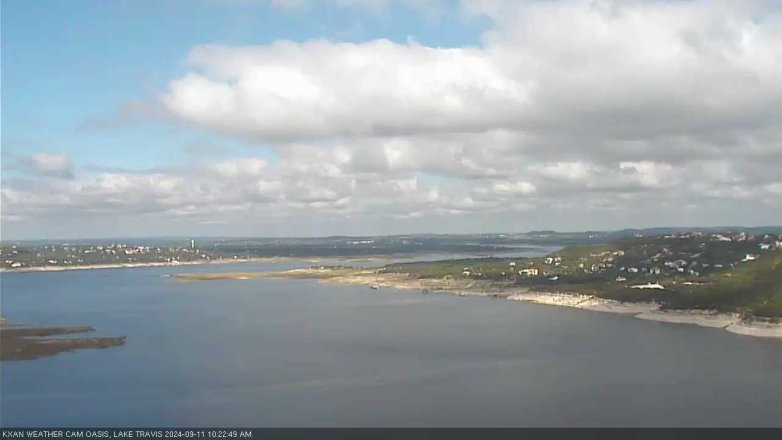 Lake Travis webcam, September 11, 2024 10:25 AM CT