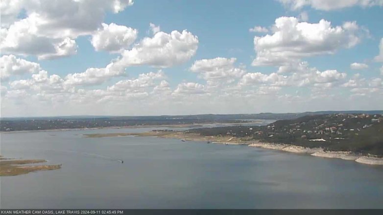Lake Travis webcam, September 11, 2024 2:45 PM CT