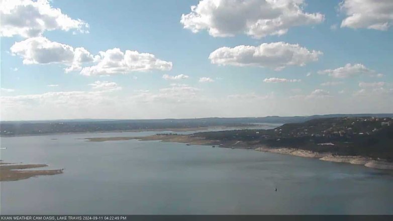 Lake Travis webcam, September 11, 2024 4:25 PM CT