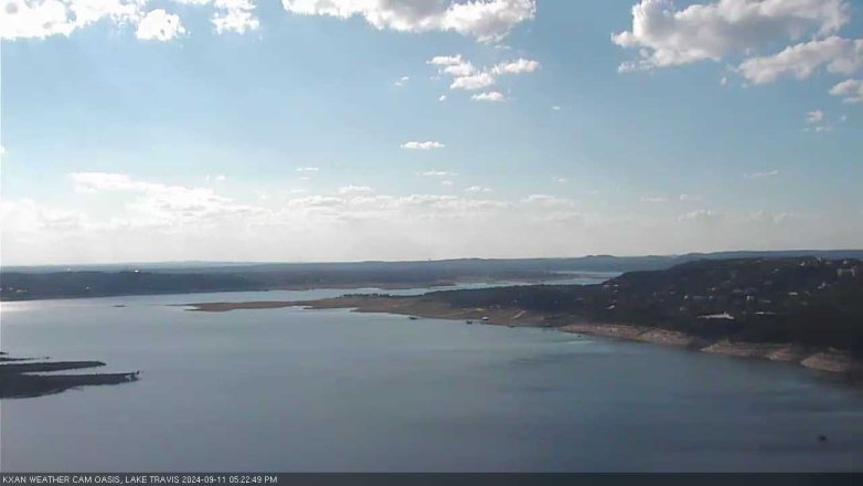 Lake Travis webcam, September 11, 2024 5:25 PM CT