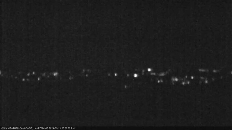 Lake Travis webcam, September 11, 2024 9:00 PM CT