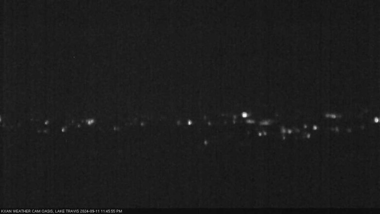 Lake Travis webcam, September 11, 2024 11:45 PM CT