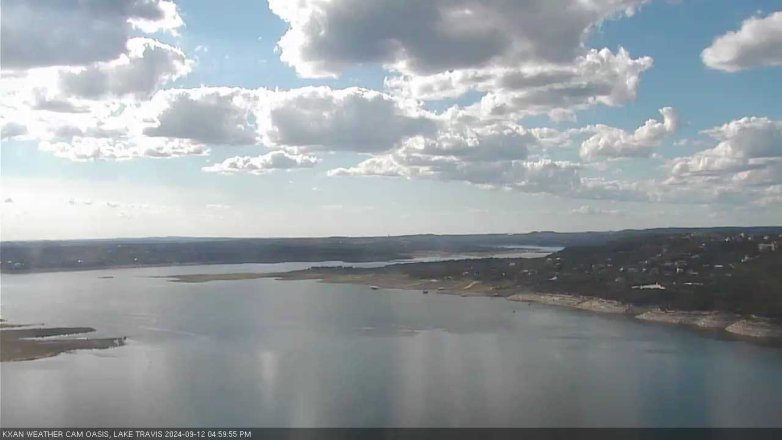 Lake Travis webcam, September 12, 2024 5:00 PM CT