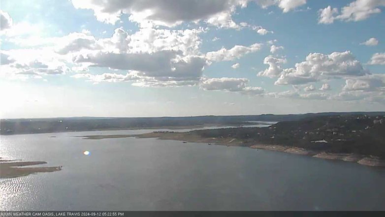 Lake Travis webcam, September 12, 2024 5:25 PM CT