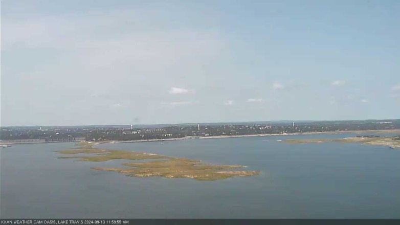 Lake Travis webcam, September 13, 2024 12:00 PM CT