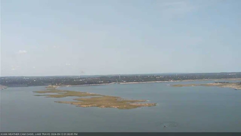 Lake Travis webcam, September 13, 2024 1:00 PM CT