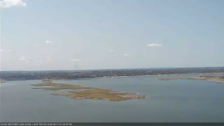 Lake Travis webcam, September 13, 2024 1:25 PM CT