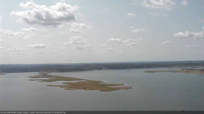 Lake Travis webcam, September 13, 2024 2:45 PM CT