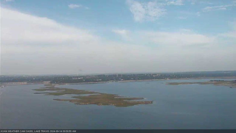Lake Travis webcam, September 14, 2024 10:00 AM CT