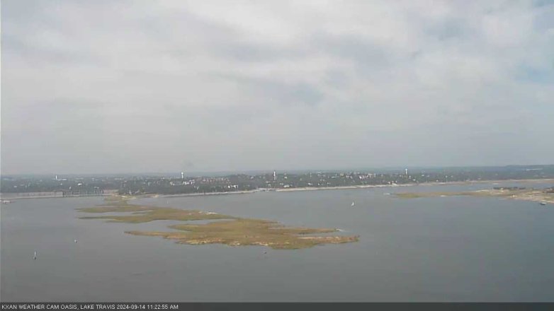 Lake Travis webcam, September 14, 2024 11:25 AM CT