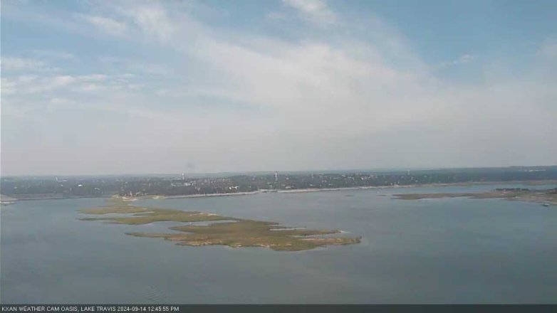 Lake Travis webcam, September 14, 2024 12:45 PM CT