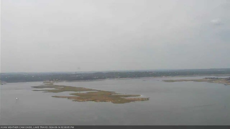 Lake Travis webcam, September 14, 2024 2:00 PM CT