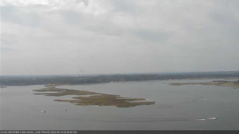 Lake Travis webcam, September 14, 2024 2:45 PM CT
