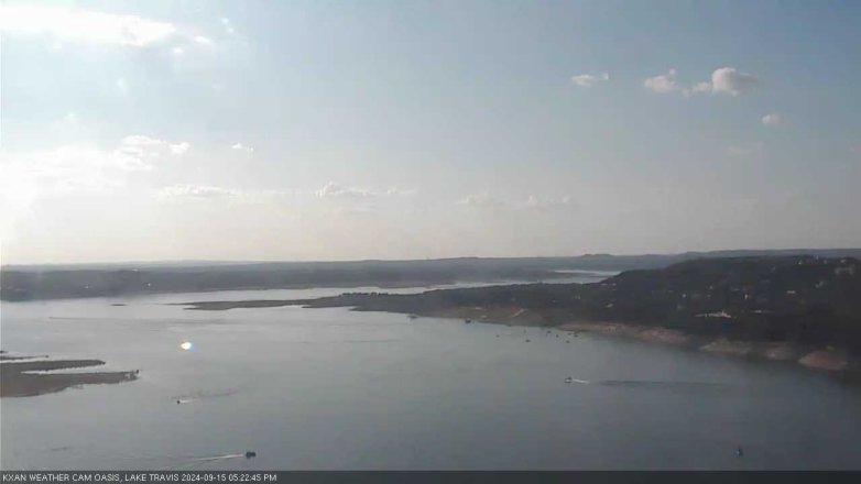 Lake Travis webcam, September 15, 2024 5:25 PM CT