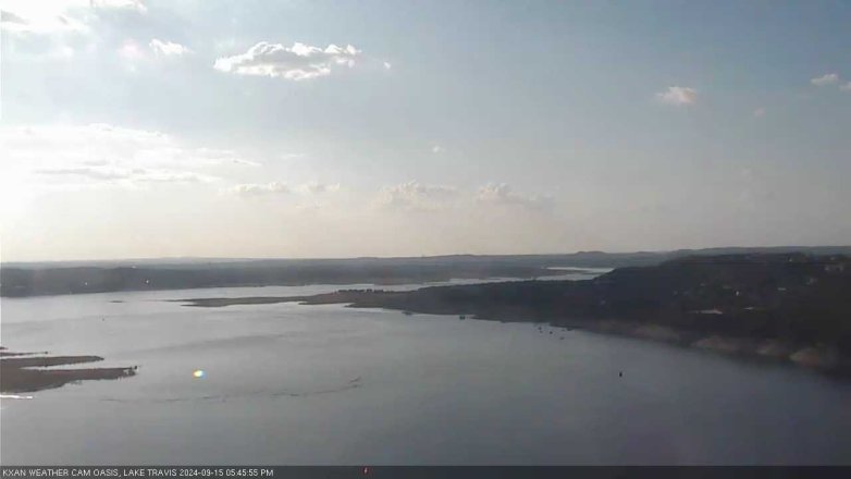 Lake Travis webcam, September 15, 2024 5:45 PM CT