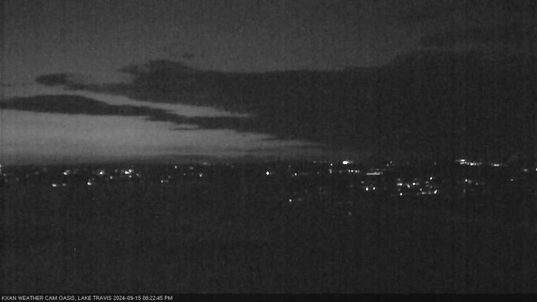 Lake Travis webcam, September 15, 2024 8:25 PM CT