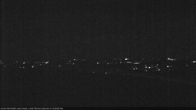 Lake Travis webcam, September 15, 2024 11:00 PM CT