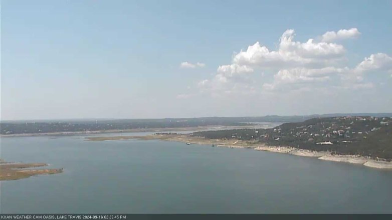 Lake Travis webcam, September 16, 2024 2:25 PM CT