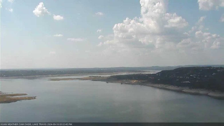 Lake Travis webcam, September 16, 2024 3:25 PM CT