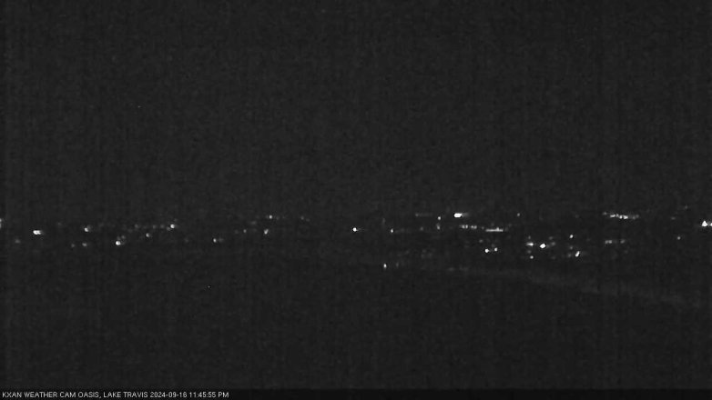 Lake Travis webcam, September 16, 2024 11:45 PM CT