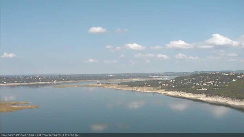 Lake Travis webcam, September 17, 2024 11:25 AM CT