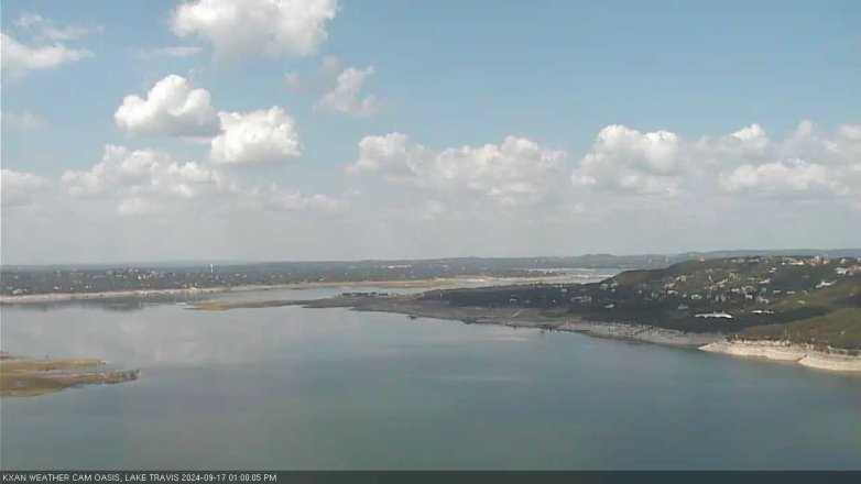 Lake Travis webcam, September 17, 2024 1:00 PM CT