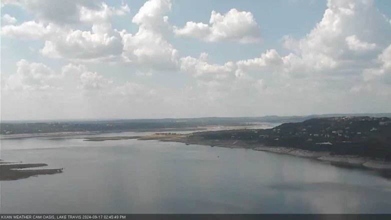 Lake Travis webcam, September 17, 2024 2:45 PM CT