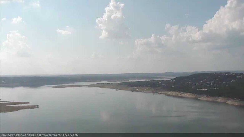 Lake Travis webcam, September 17, 2024 4:25 PM CT