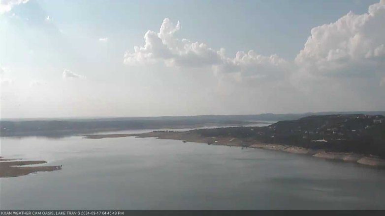 Lake Travis webcam, September 17, 2024 4:45 PM CT