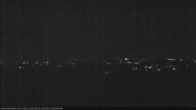 Lake Travis webcam, September 17, 2024 9:00 PM CT