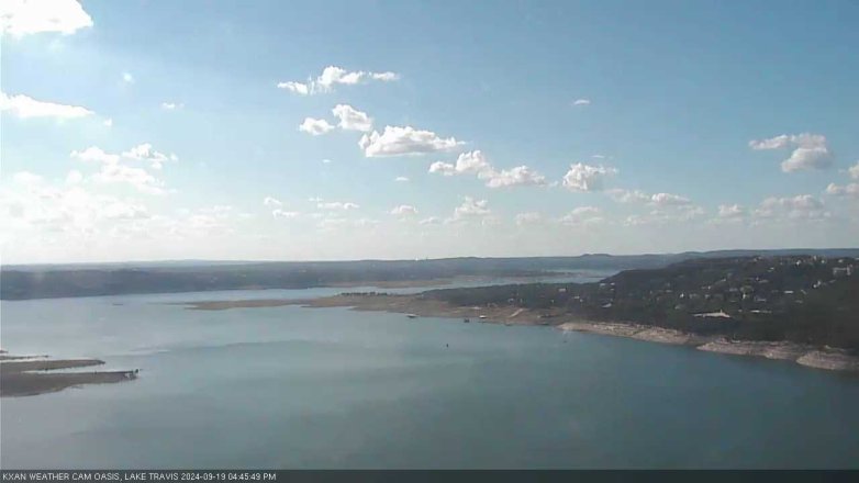 Lake Travis webcam, September 19, 2024 4:45 PM CT