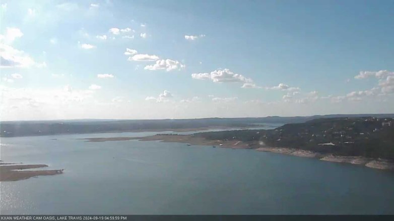 Lake Travis webcam, September 19, 2024 5:00 PM CT