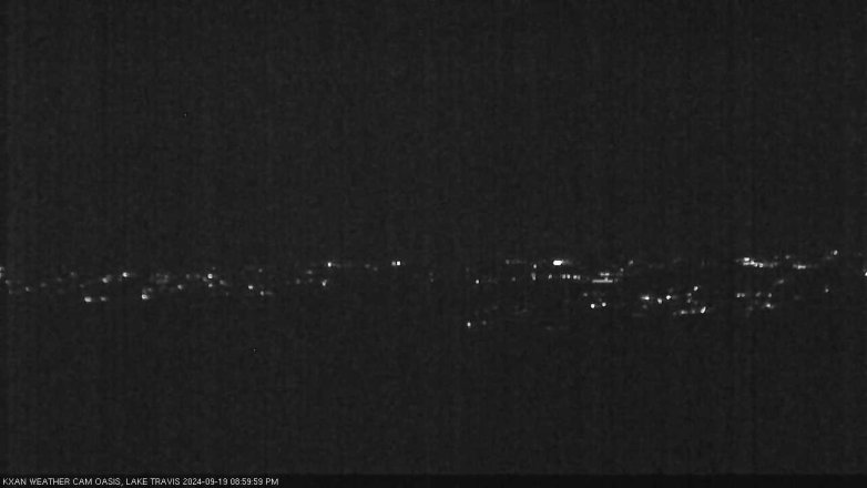 Lake Travis webcam, September 19, 2024 9:00 PM CT