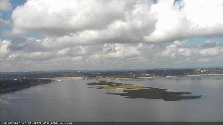 Lake Travis webcam, September 20, 2024 10:45 AM CT