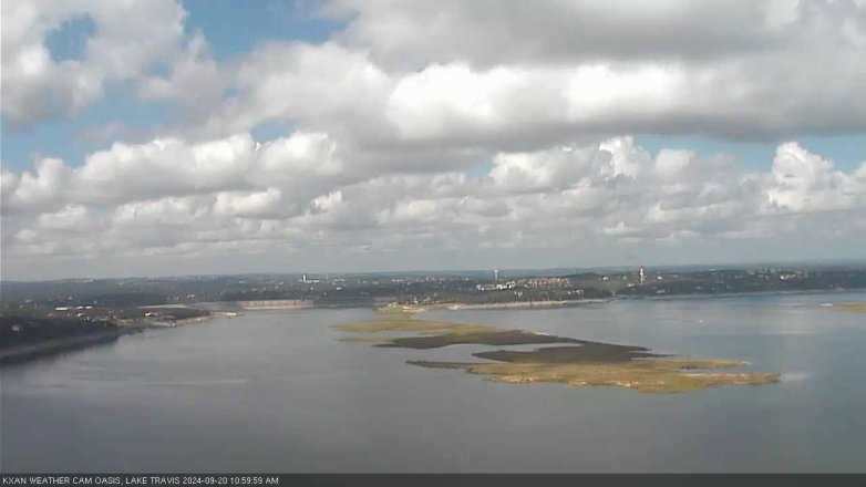 Lake Travis webcam, September 20, 2024 11:00 AM CT