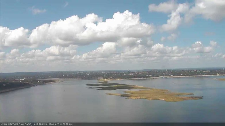 Lake Travis webcam, September 20, 2024 12:00 PM CT